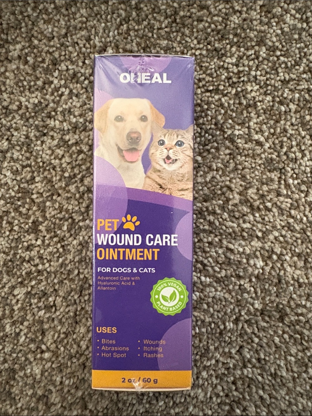 Brand new sealed Pet Wound Care Ointment for Dogs & Cats expires 2028